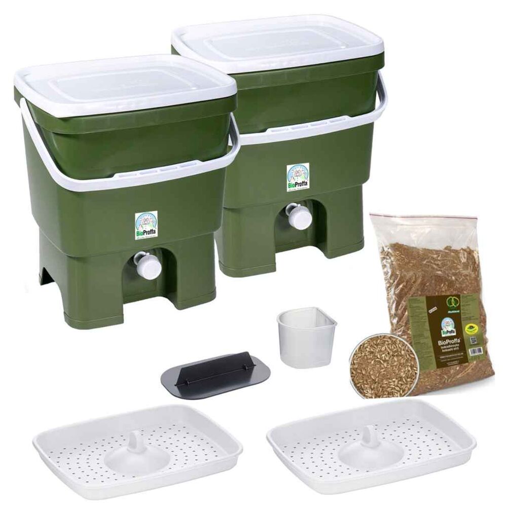 Bokashi keittiökompostori 16L