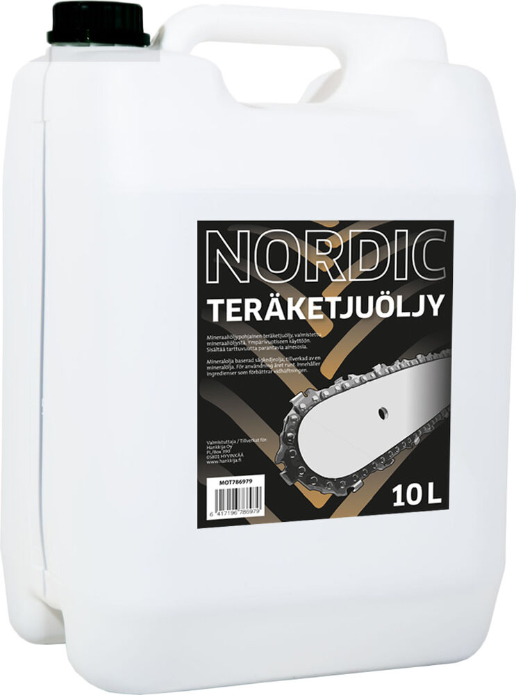 Teräketjuöljy Nordic 10 l