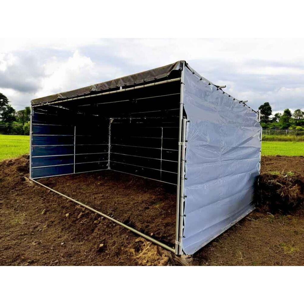 Tuulensuojakatos 6x3x2,7m Ranch Farm