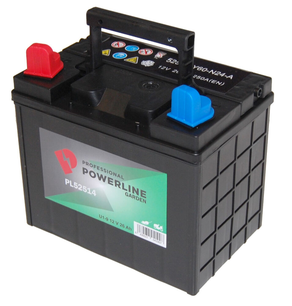 Akku U1-9 26AH Powerline Garden