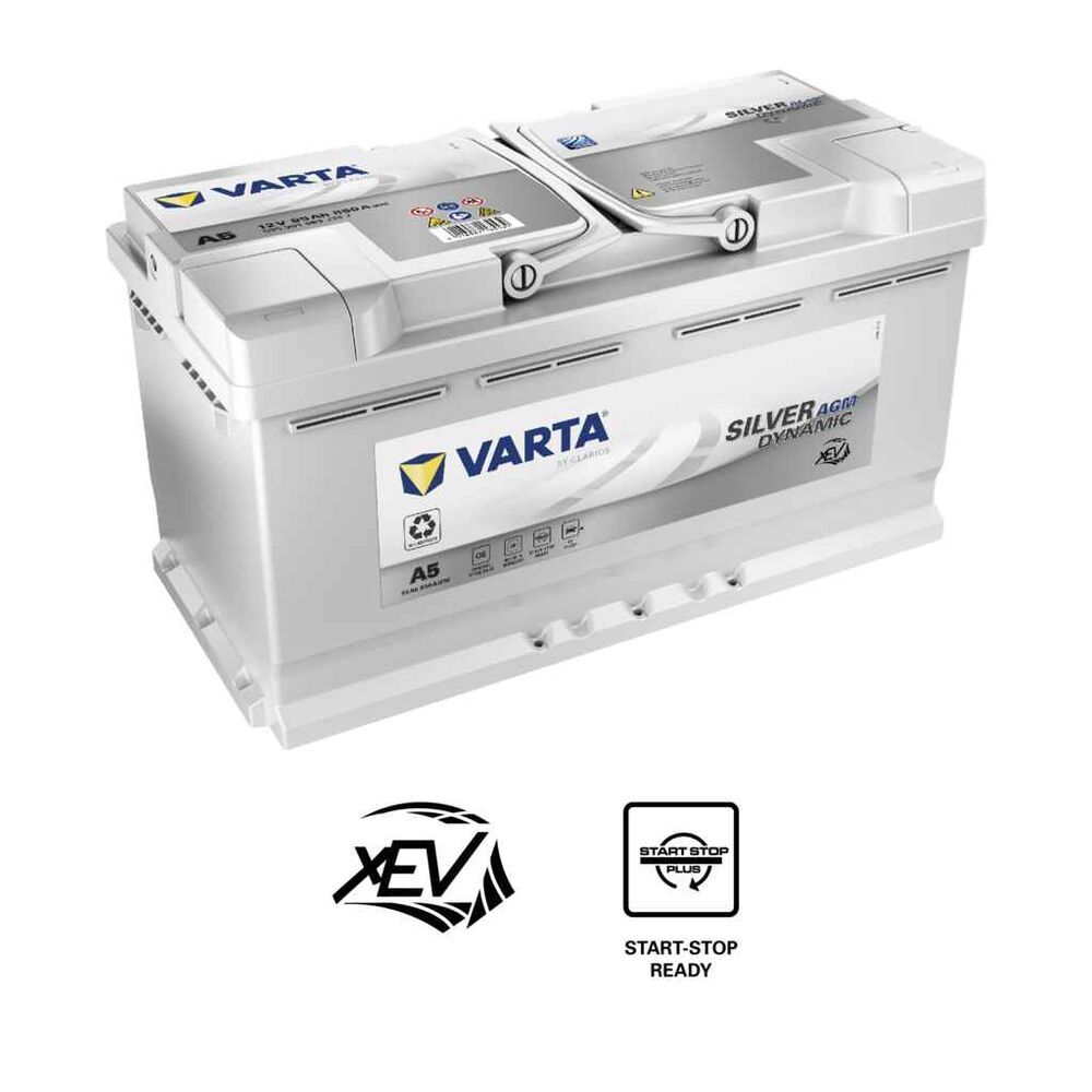Akku 12V 95AH 850A AGM XEV A5 Varta