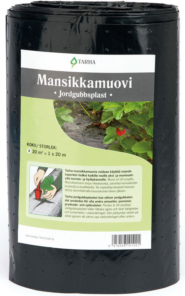 Mansikkamuovi 20 m² musta
