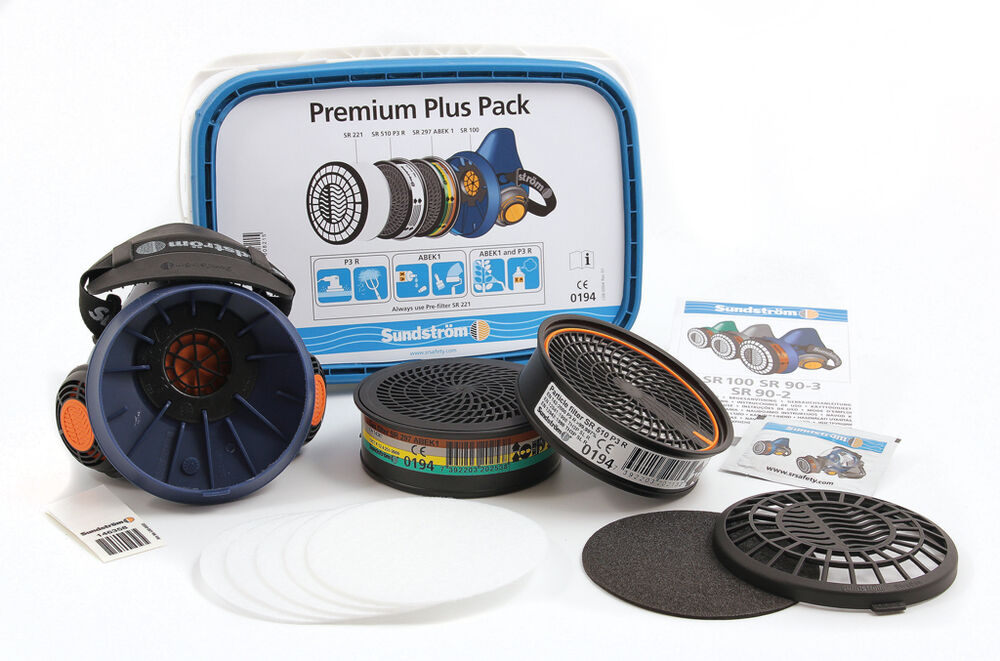 Puolinaamari SR100 Premium Plus