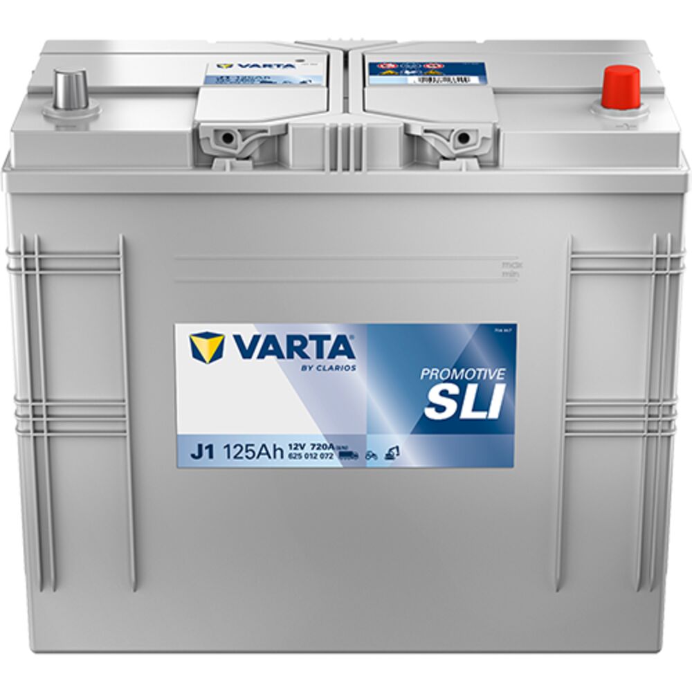 Akku 12V 125Ah 720A ProMotive SLI J1 Varta