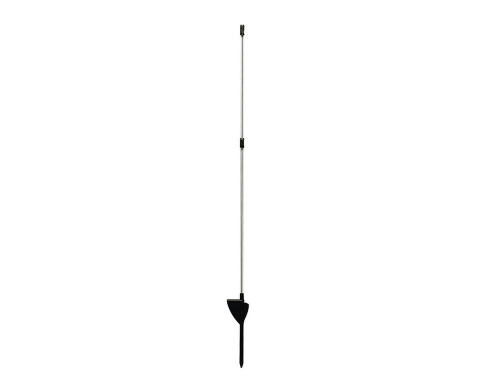 Lasikuitutolppa mustavalkoinen 110 cm