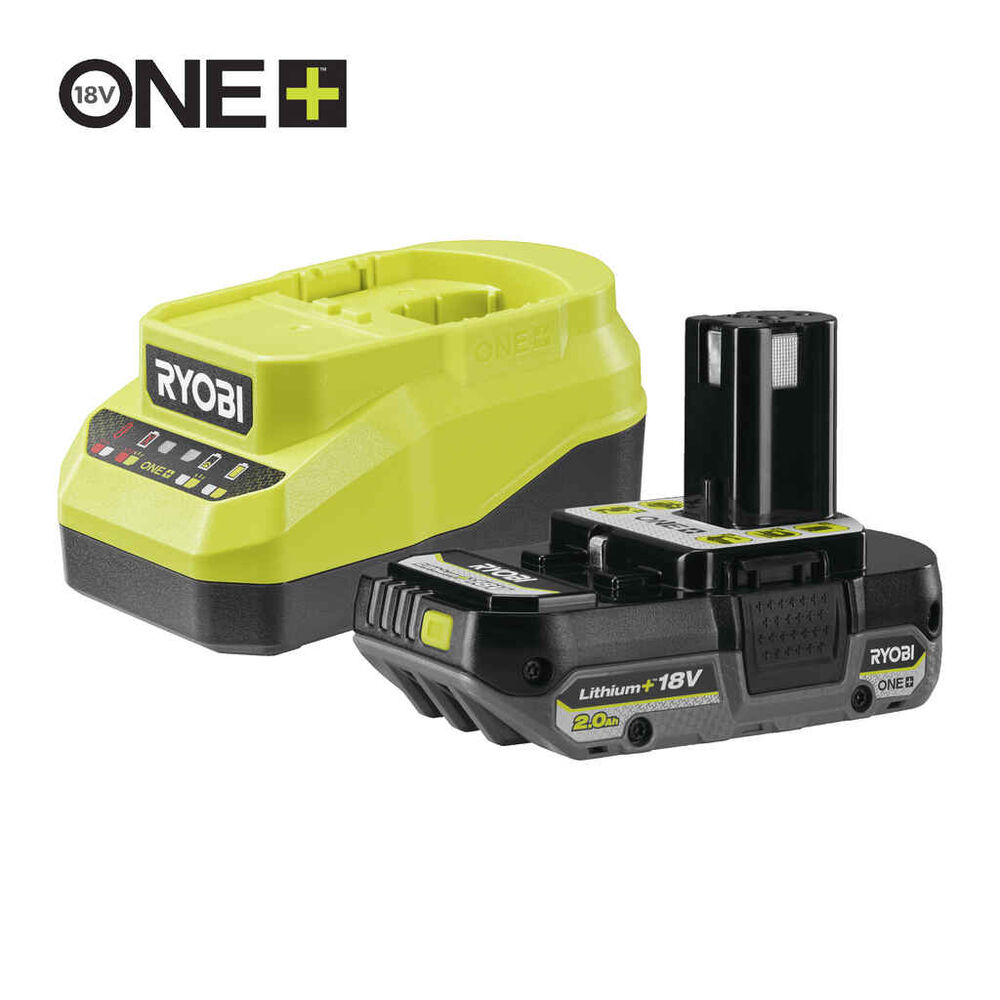 Akku+laturi RYOBI 2,0ah 18V RC18120A-120C