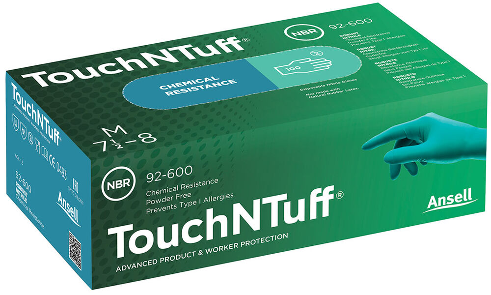 Nitriilikäsineet Touchntuff 100 kpl
