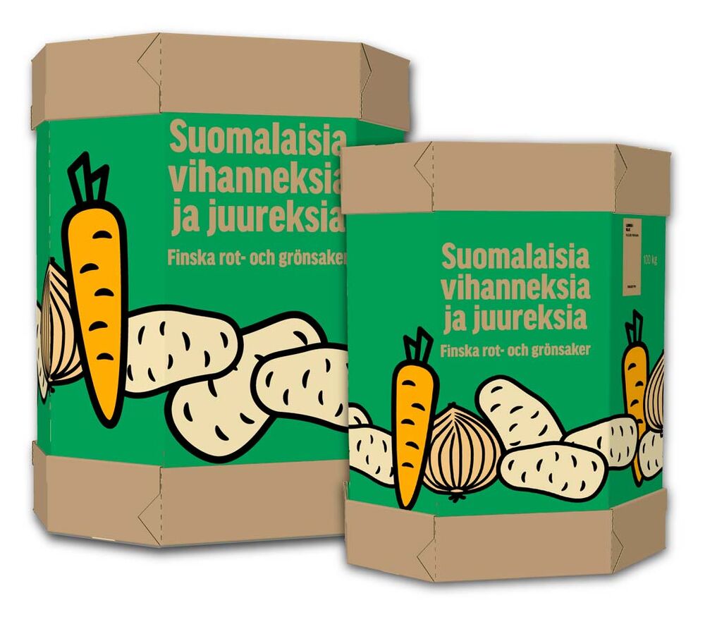 Peruna-/vihanneskontti