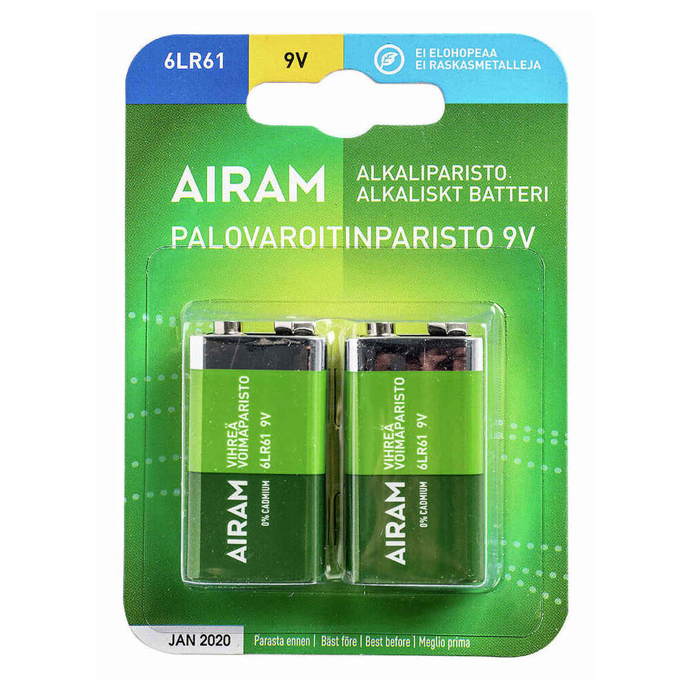 Paristo 9 V Airam Vihreä