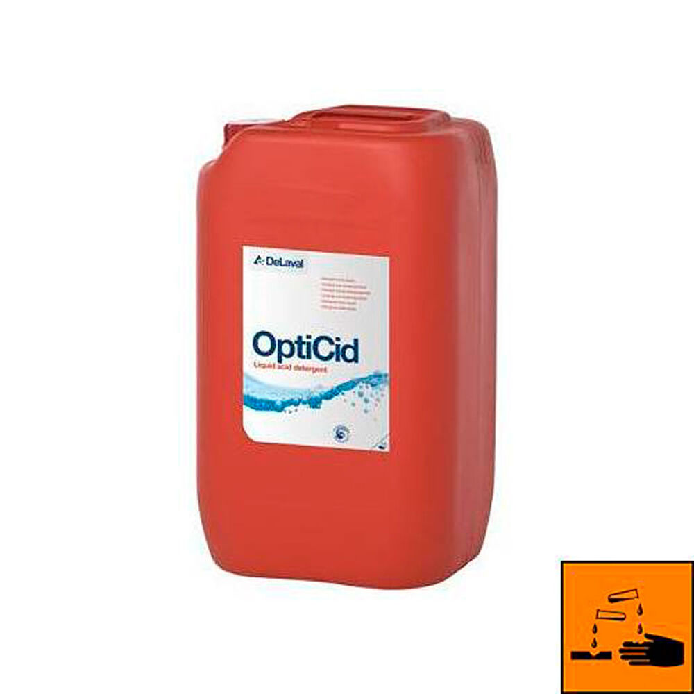 Nestemäinen hapanpesuaine Opticid 20l