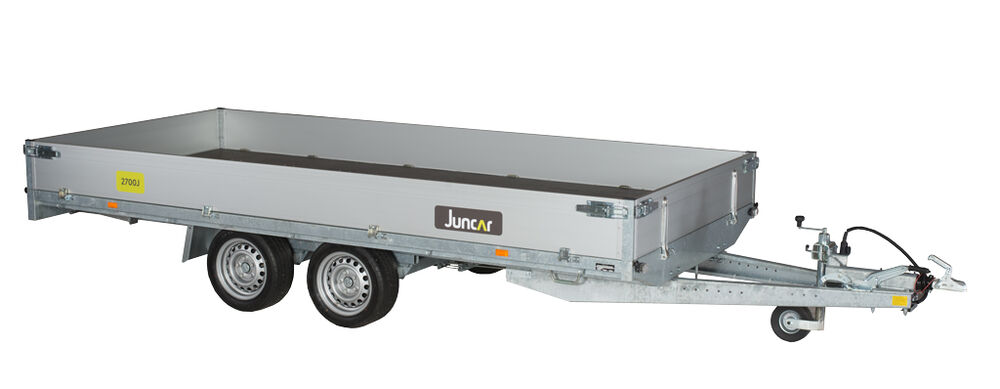 Peräkärry Juncar 2700J alumiinilaidoilla