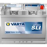 Akku 12V 70Ah 630A Dynamic SLI E23 Varta