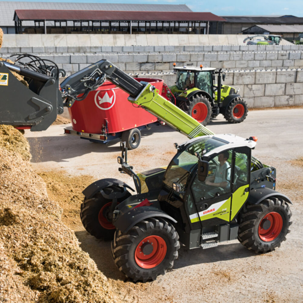 Claas scorpion 741 vp Kurottaja