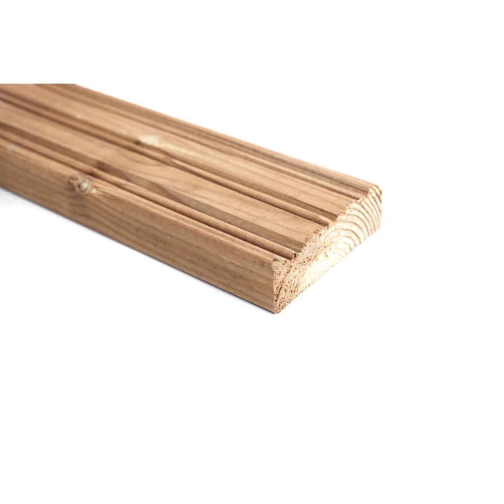 Kyllästetty uritettu 28x95x ruskea mänty