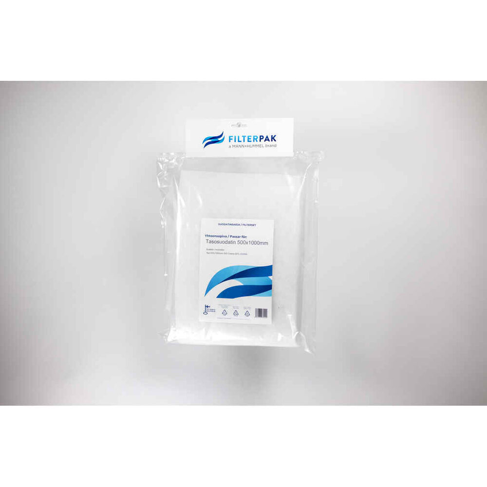Suodatin FILTERPACK tasosuodatin 500x1000mm Coarse