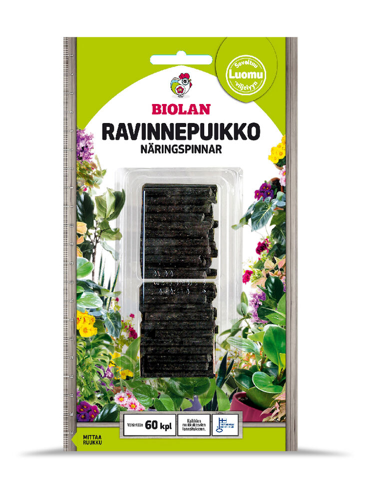 Biolan Luonnonravinnepuikko 60 kpl