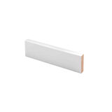 Peitelista MDF 12x42x3300 valkoinen, 10 kpl/pkt