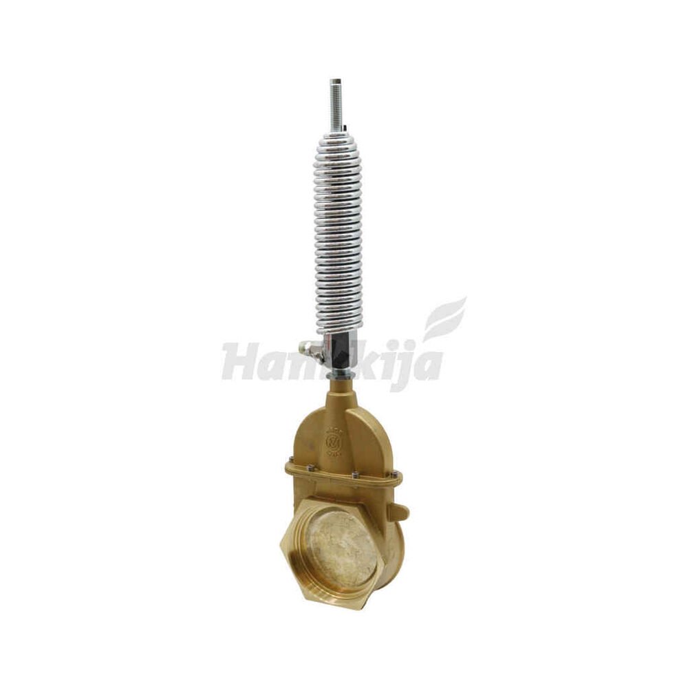 Luistinventtiili 4" Kierre Hydraulinen 1-Toiminen Jousipalautus