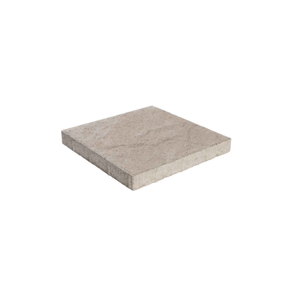 Betonilaatta 398x398x50 harmaa, pintaprofiloitu