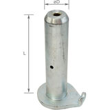 Laakerin tappi 40 x 190mm 9020124