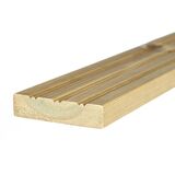 Kestopuu 28x120 vihreä uritettu
