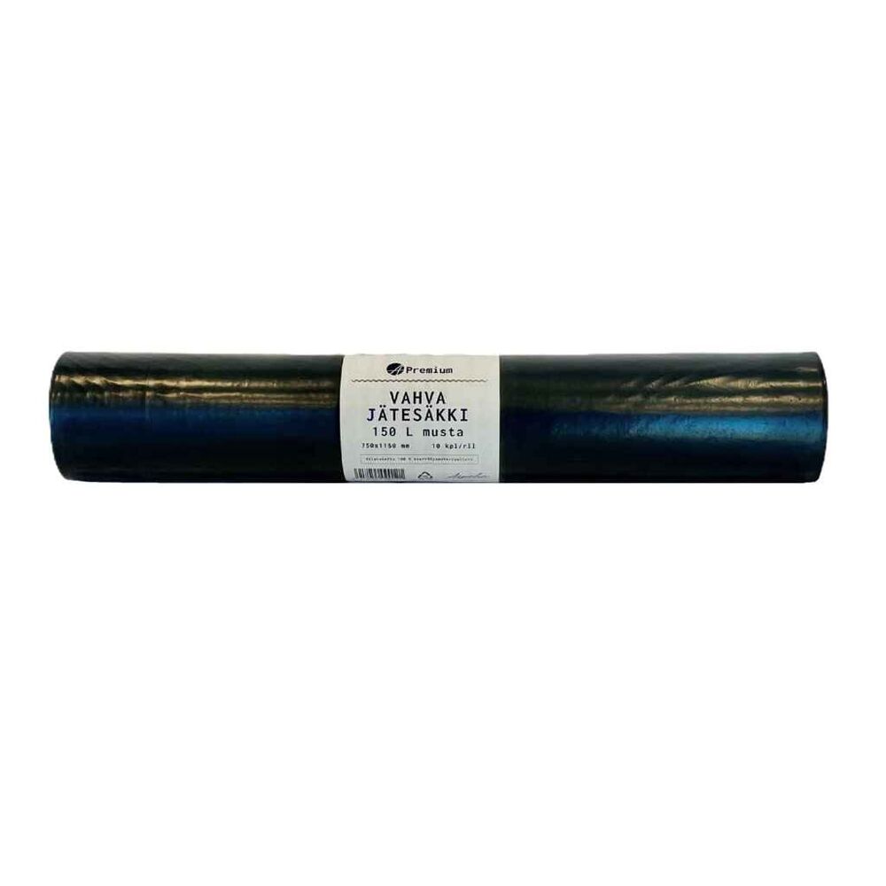 Jätesäkki A.Premium vahva 150l 10kpl/rll