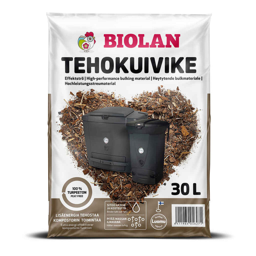 Biolan Tehokuivike 30 l turpeeton
