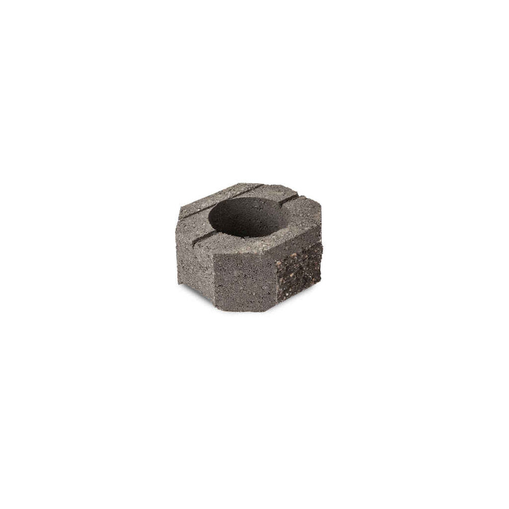 Vallikivi pääty 215x215x100 musta