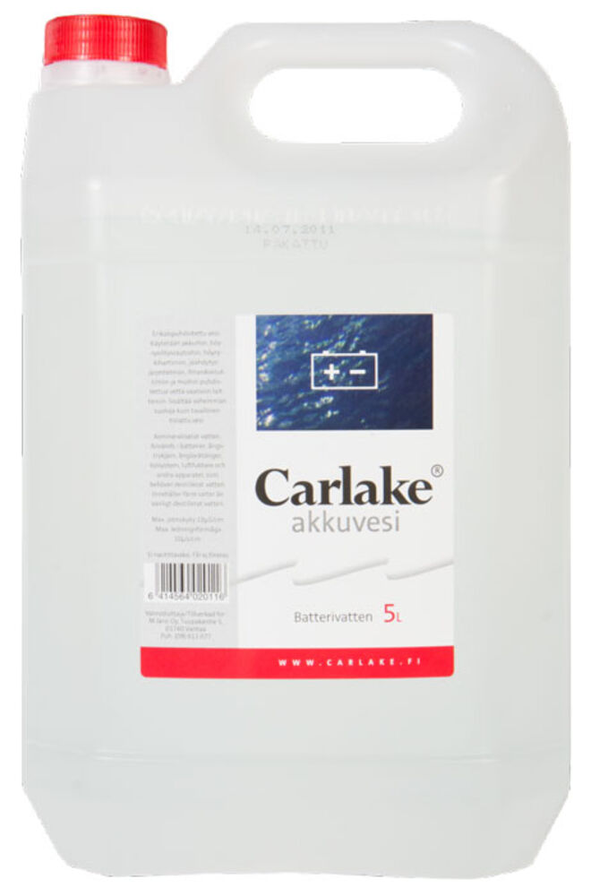 Akkuvesi 5L Carlake