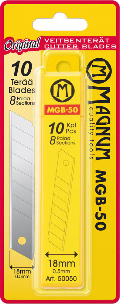 Katkoteräpakkaus 18mm Magnum