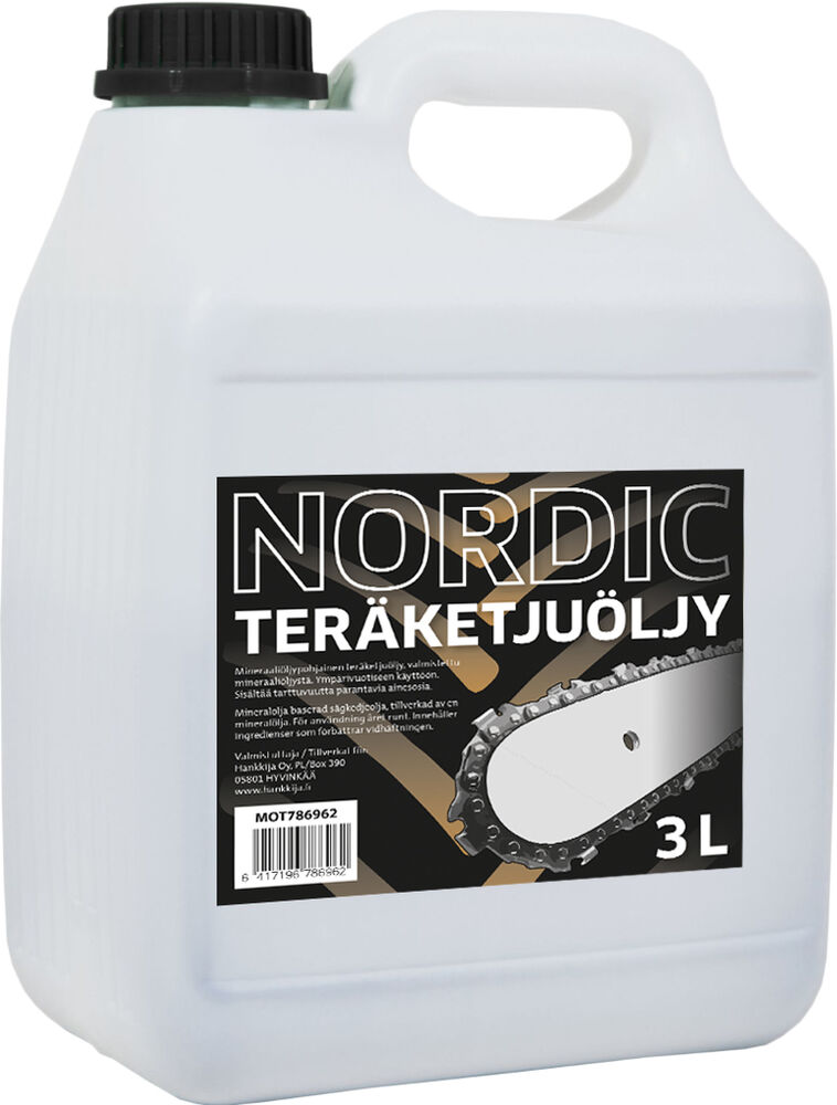 Teräketjuöljy Nordic 3 l