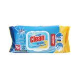 Yleispuhdistusliinat Clean Wipes 55 kpl sitruuna