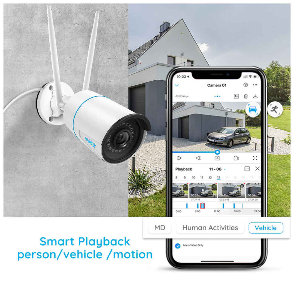 Reolink RLC-510WA WiFi-kamera ulkokäyttöön