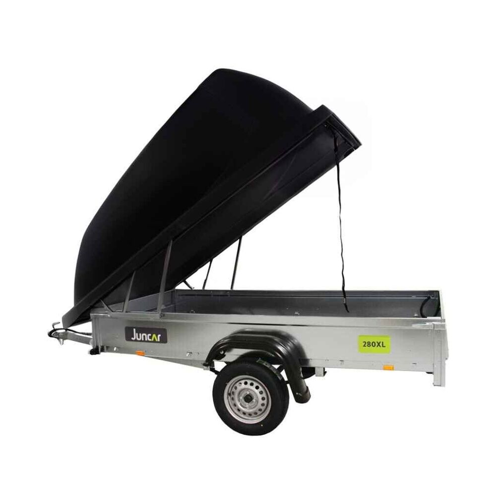 Kuomu peräkärryyn 105 cm Juncar 280l/XL musta