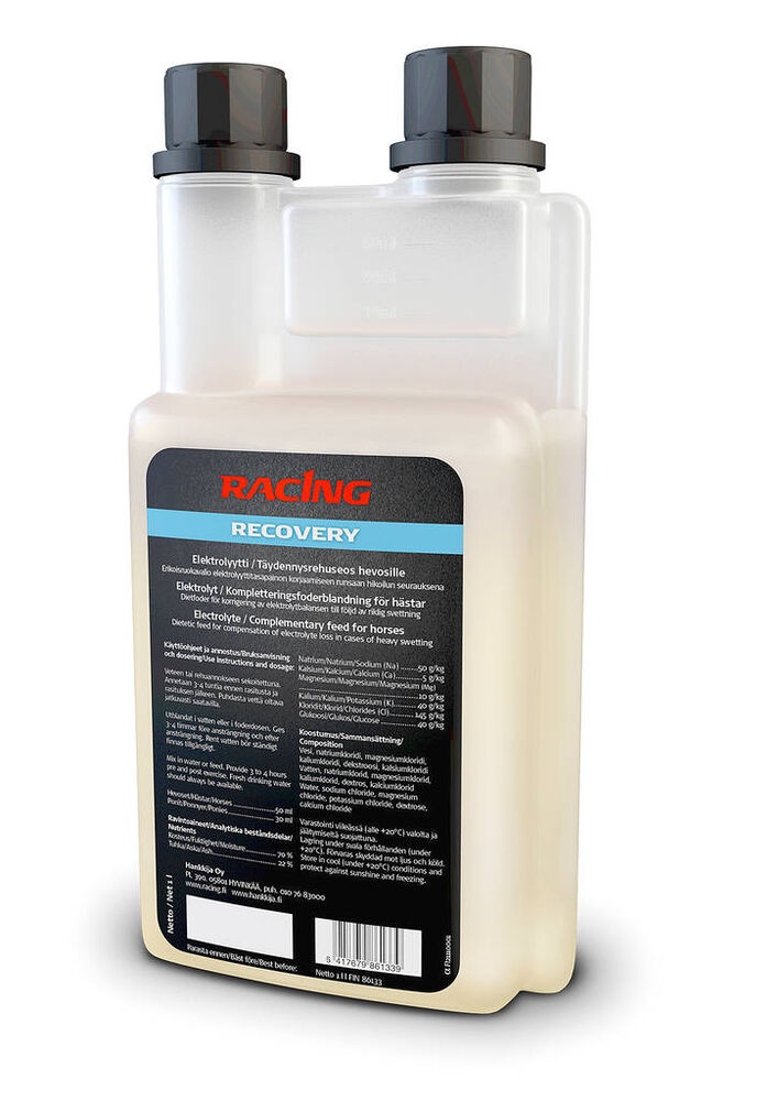 Racing Recovery elektrolyytti 1l