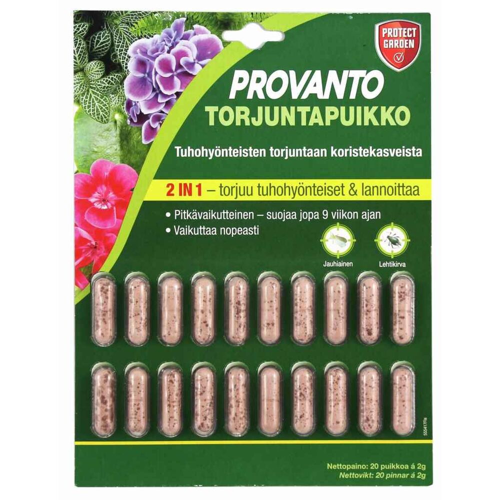 Provanto tuhohyönteisten torjuntapuikko