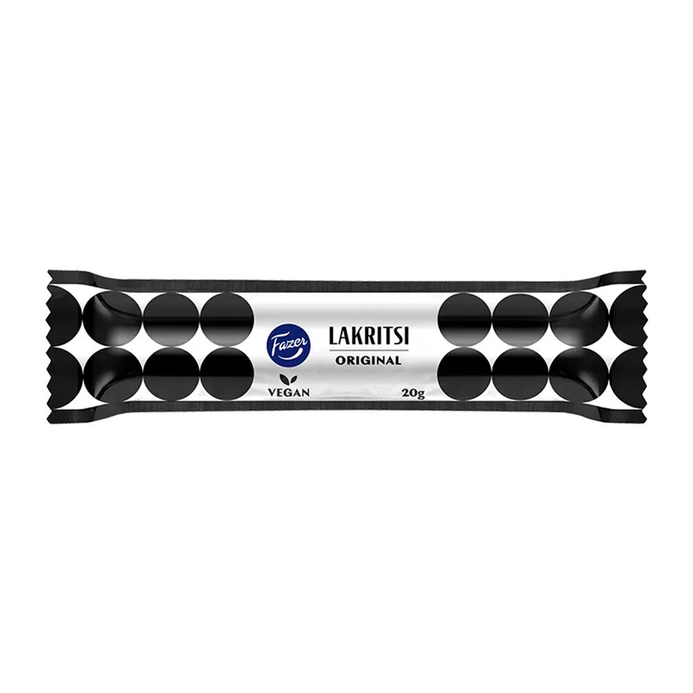 Fazer Lakritsi Original 20 g x 30 kpl laatikko
