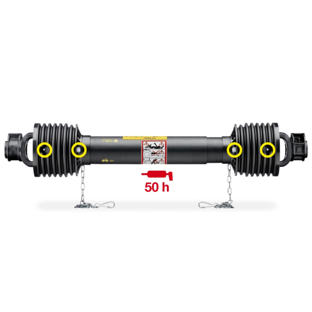 Bondioli & Pavesi Nivelakseli SFT7 (H7) 101 cm, 1 3/8” Z6–Z6, levykytkin