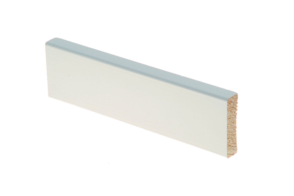 Peitelista 12x42x2200 valkoinen, Maler