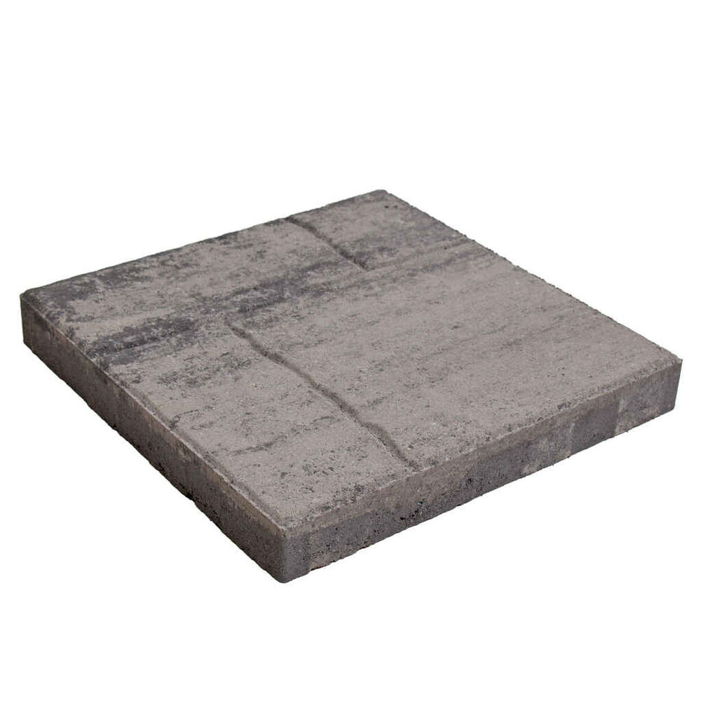 Patiolaatta 405 mustavalkoinen 400x400x50 Lakka