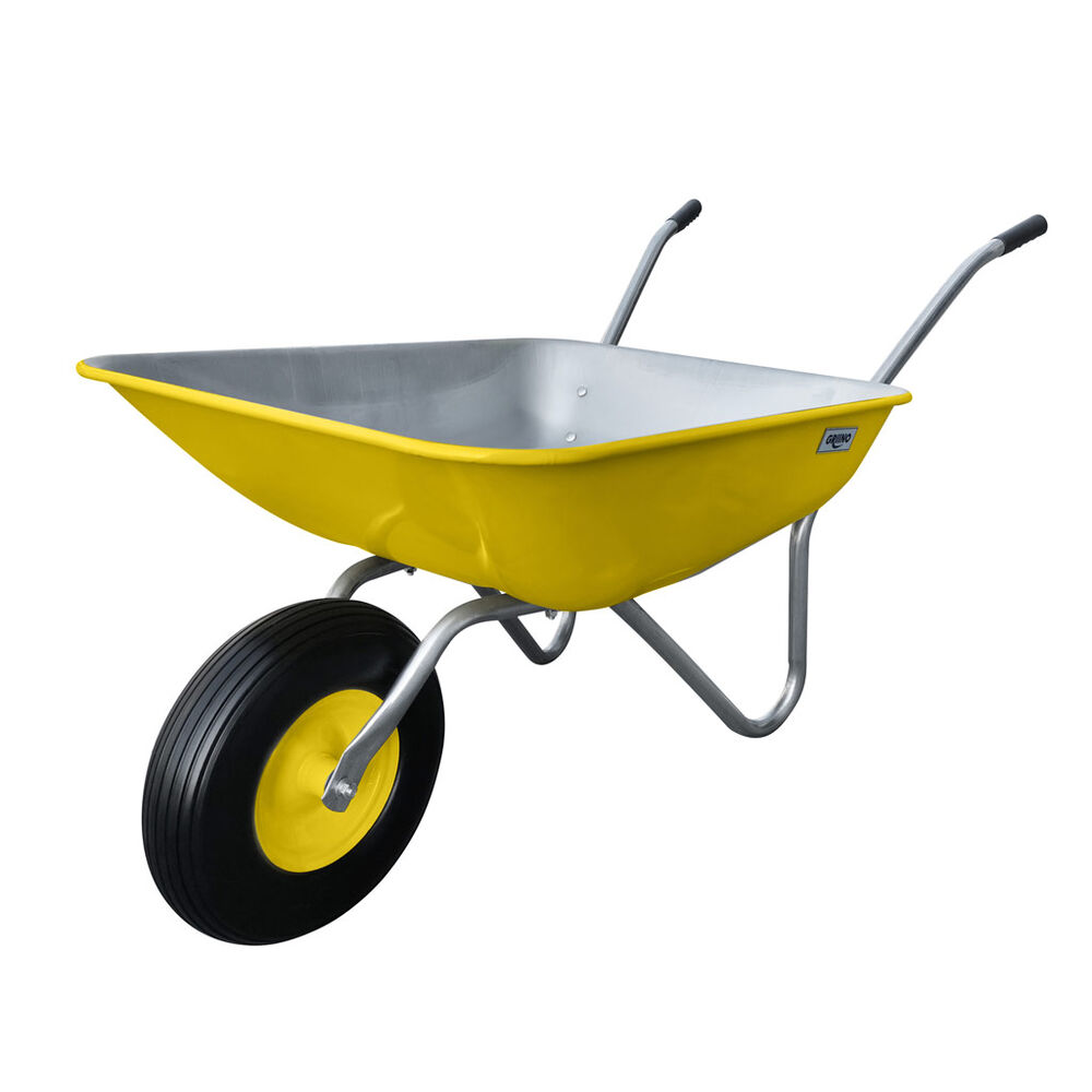 Kottikärryt 65 l keltainen