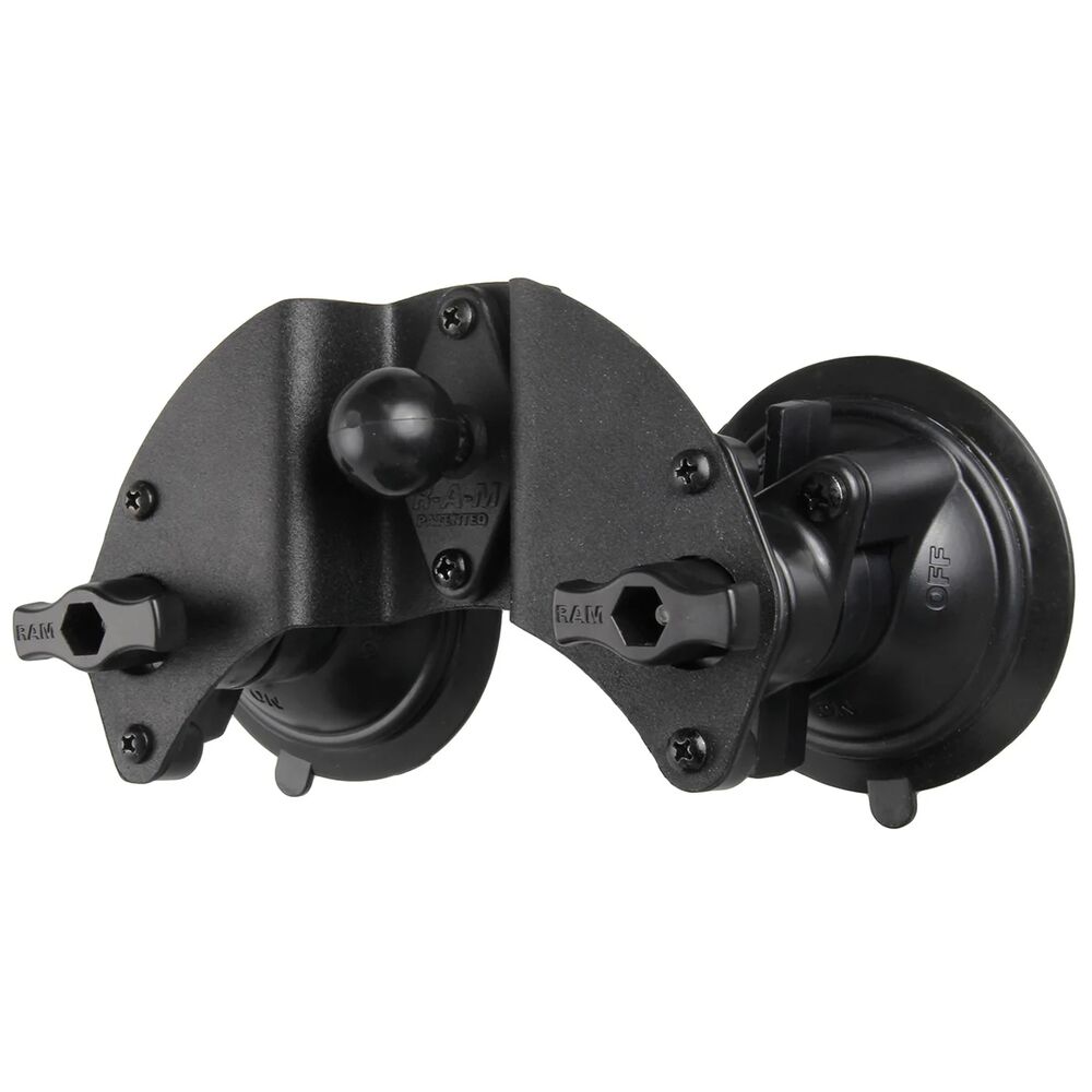 RAM MOUNTS B 2 x Imukuppi Kiinnitys Kääntyvä RAM-B-189B-PIV1U