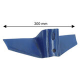Siipiterä 300x6mm pulttiväli 45-55mm sininen