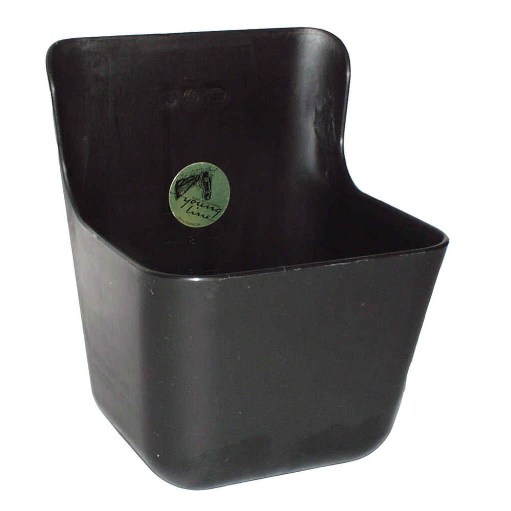 Ruokintakaukalo 11,5l musta