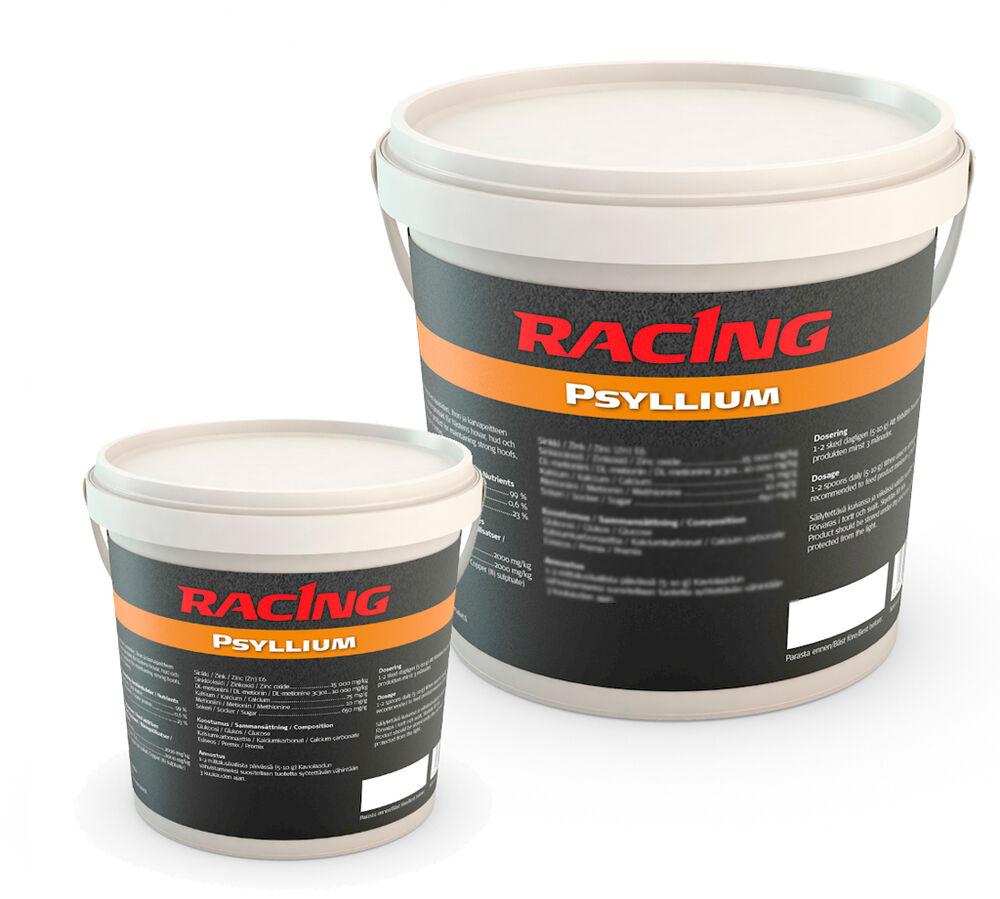 Racing Psyllium 900 g ja 3 kg