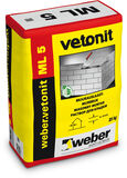 Vetonit M100/600 muurauslaasti, 25 kg