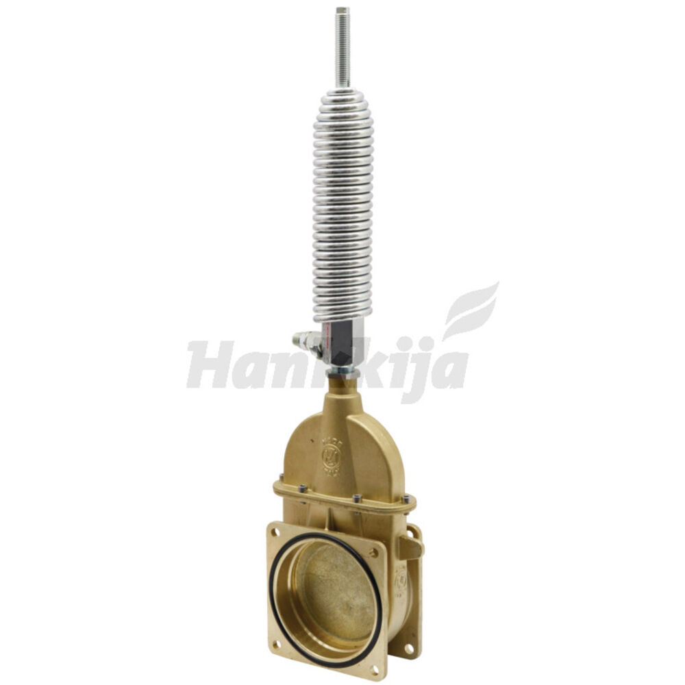 Luistinventtiili 4" Hydraulinen 1-Toiminen Jousipalautus