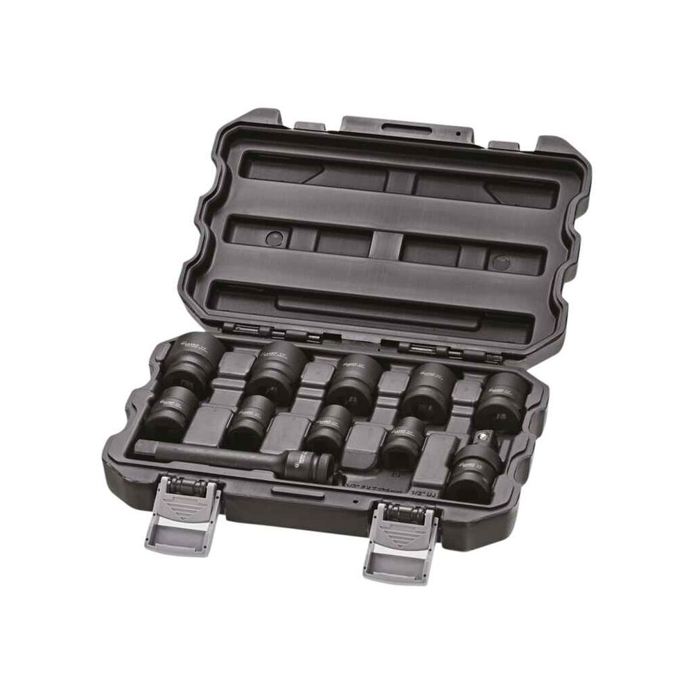 Konehylsysarja 1/2" 11-Osainen Black Edition