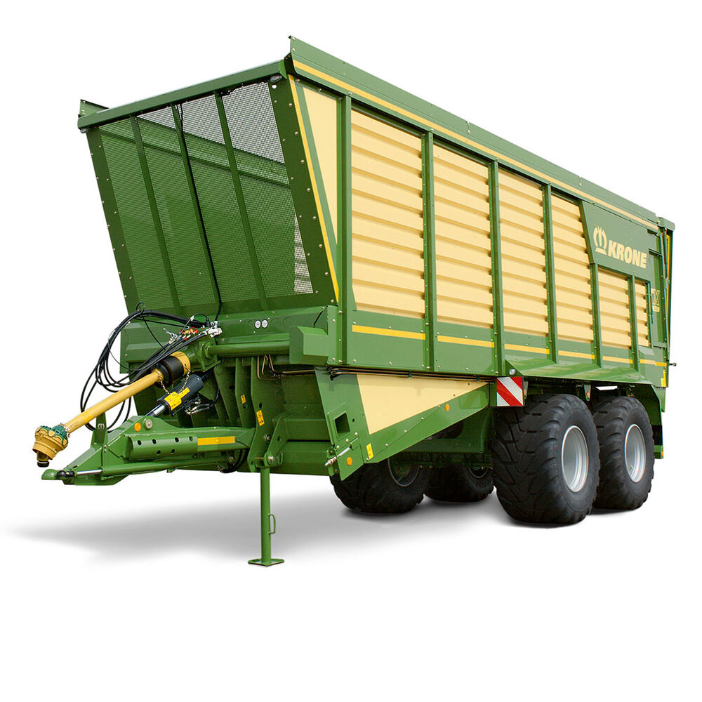 Krone TX 460 rehukuljetusvaunu