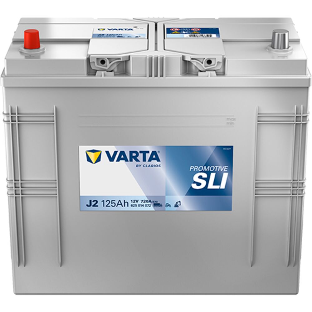 Akku 12V 125Ah 720A ProMotive SLI J2 Varta